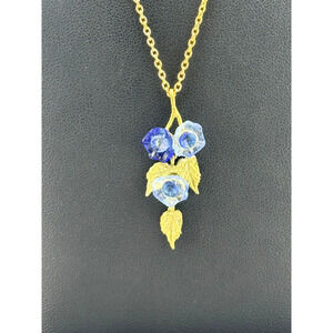 Michael Michaud Morning Glory Pendant Necklace
